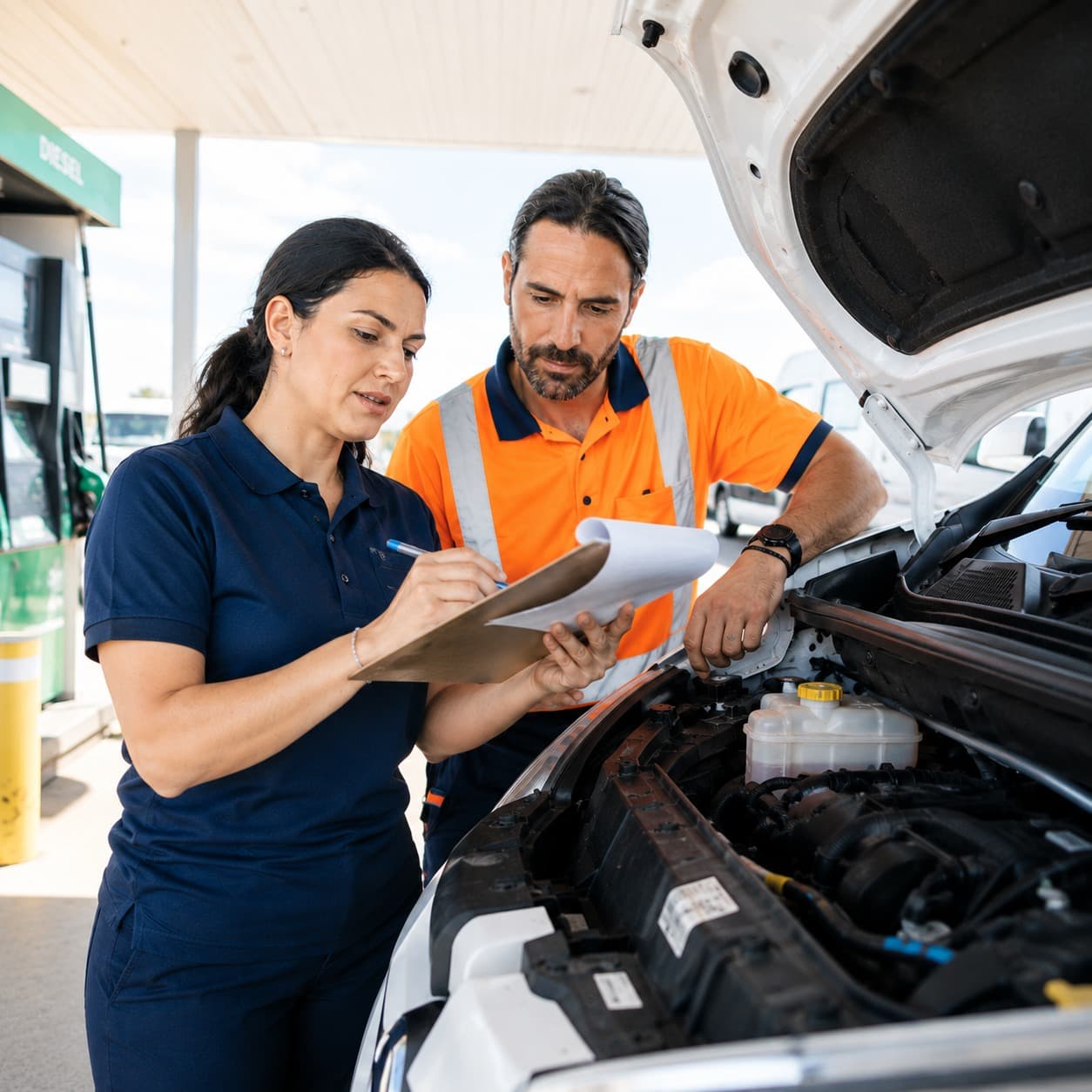 Fleet vehicle maintenance inspection Fleet vehicle maintenance inspection