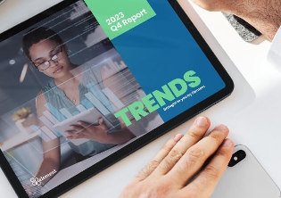 Market trends report as seen on ipad