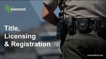 Element Fleet Title, Licensing and Registration - Element Fleet Products and Services Video
