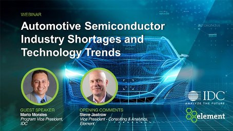 Element Webinar: Automotive Semiconductor Industry Shortages and Trends